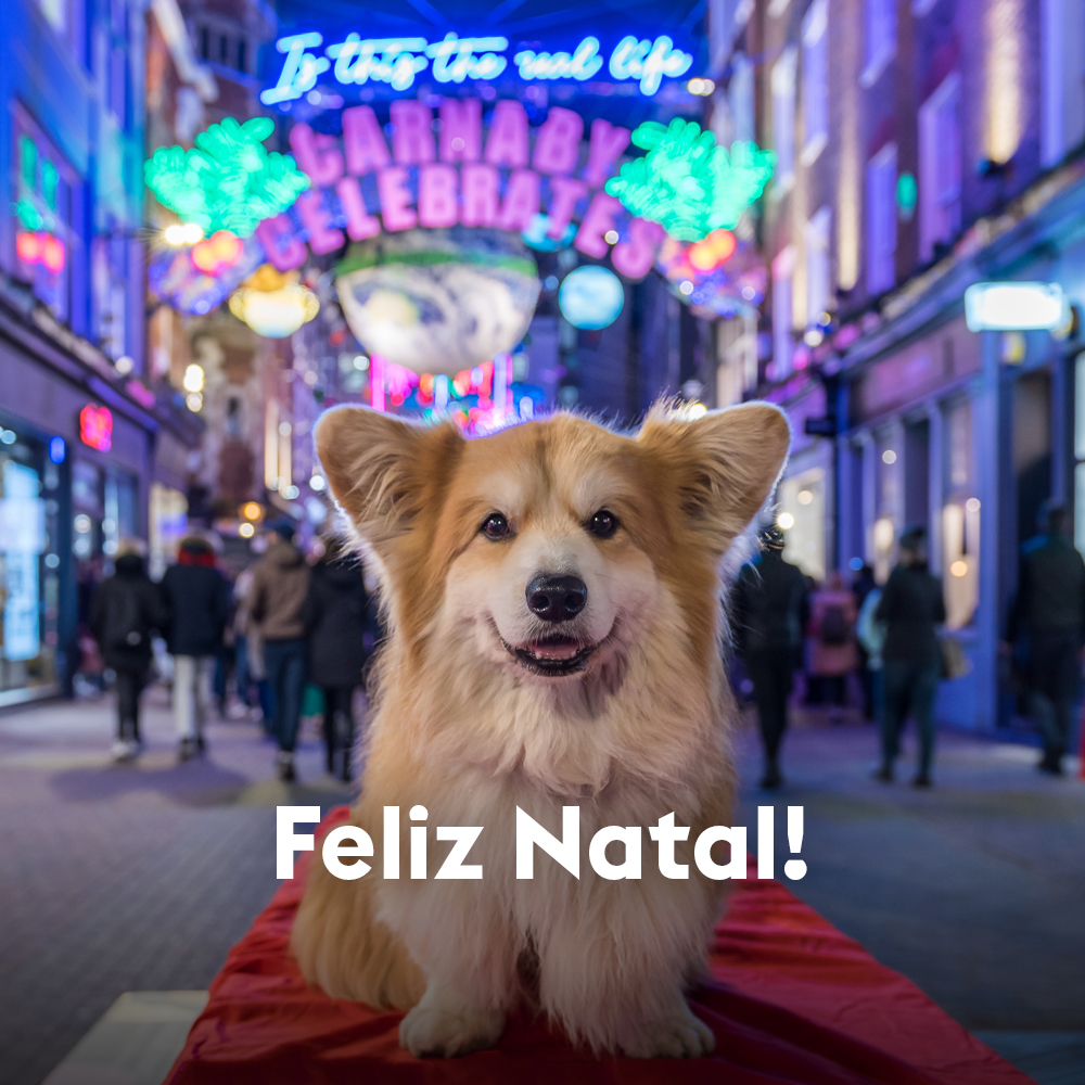 O VisitBritain deseja a todos um feliz Natal! 

@lecorgi_