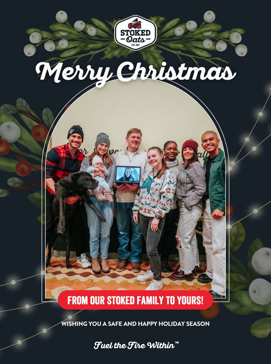 From our stoked family to yours, Merry Christmas and Happy Holidays! Stay safe and take care everyone!🎅🎄