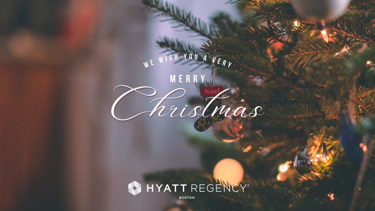 Merry Christmas from all of us at Hyatt Regency Boston 🎄 #MerryChristmas2022 #Christmas2022 #hyattregency #boston