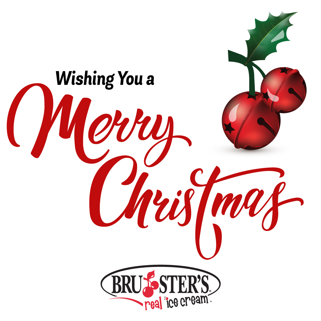 BrustersFresh's tweet photo. Happiest Holidays from our flavorful #Bruster’s family to yours. ❤️ https://t.co/Glyt1XpuAQ