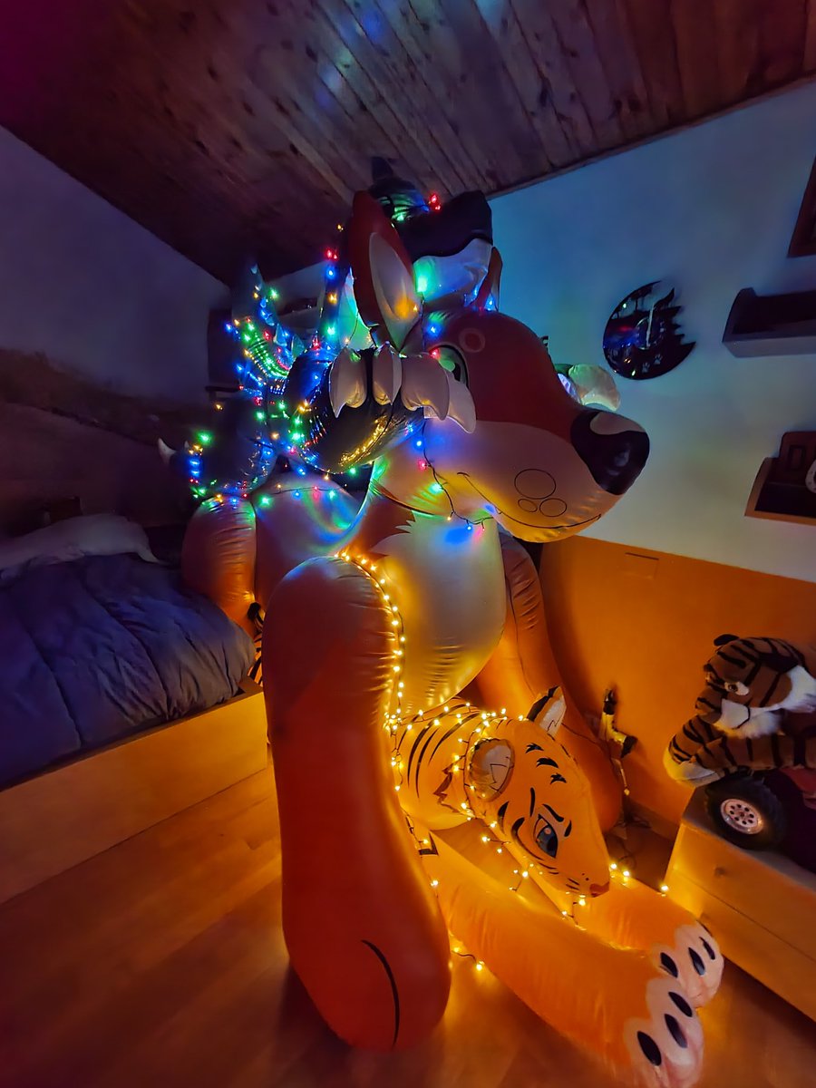 SavioWolf99's tweet photo. Merry Christmas everyone 🎄🎈🐾 https://t.co/XgtQ633gKf