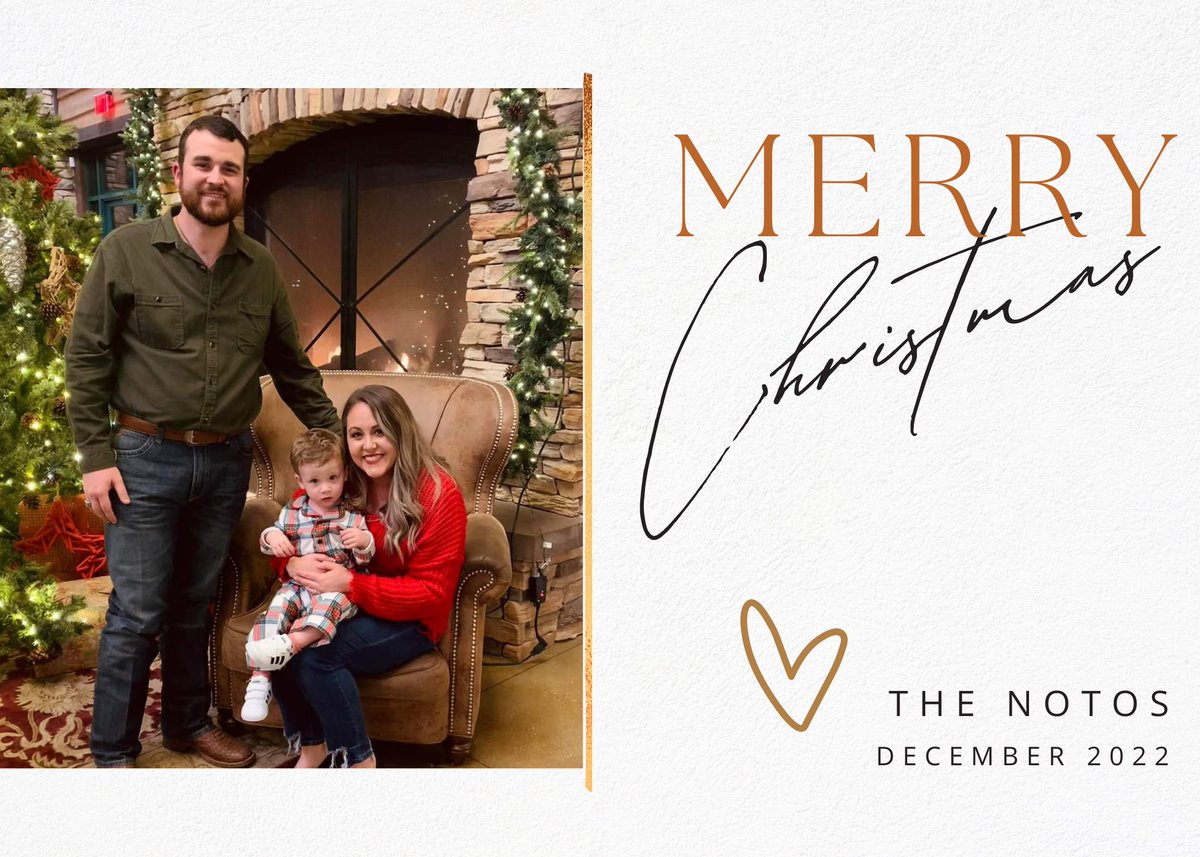 brandonnoto's tweet photo. From our family to yours, Merry Christmas! https://t.co/AGGG9sZFVW