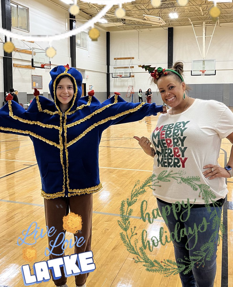Merry Christmas, Happy Hanukkah, and Happy Holidays to all ❤️ Clark HS Silver Pride Pep Squad 🐾