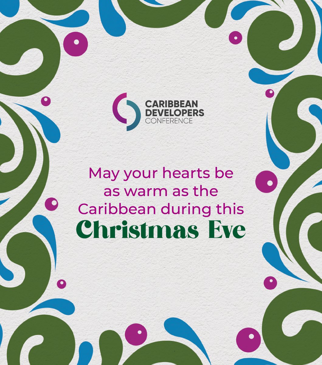 May your hearts be as warm and festive as the Caribbean on this special day. Enjoy the holiday with your loved ones, and make this Christmas truly magical! #ChristmasEve #WarmHearts #CaribbeanVibes #MerryChristmas