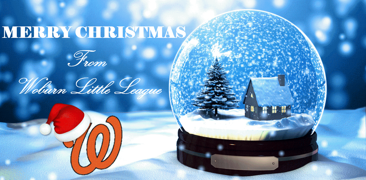 Merry Christmas to our Woburn Little League family and friends! We hope you all have a wonderful holiday season filled with love, joy, and good cheer. May your Christmas be filled with special moments and happy memories that you will cherish for years to come.