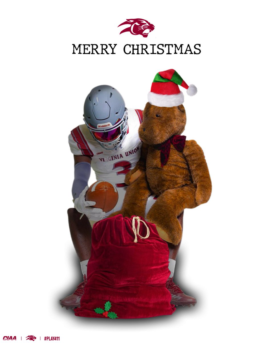 VUU_Football's tweet image. Merry Christmas and Happy Holidays from Virginia Union University Football #MerryChristmas #HappyHolidays #PLAY411