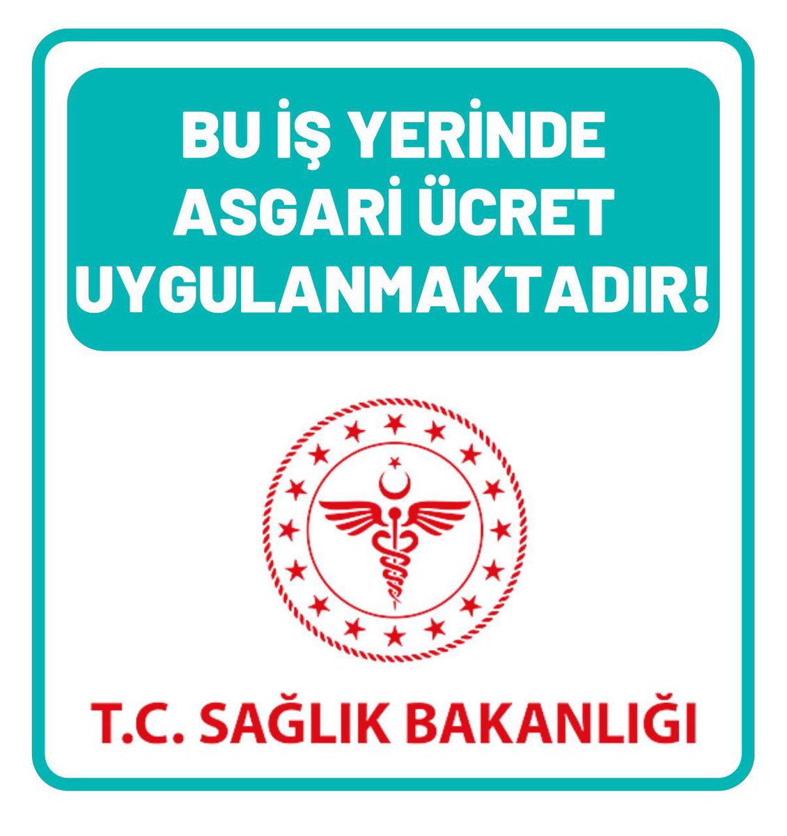 haber4621's tweet photo. 1 ocaktan itibaren tüm sağlık kurumlarına asılması gereken afiş . @drfahrettinkoca 
Sağlığa Zam https://t.co/PCqu01DdUV