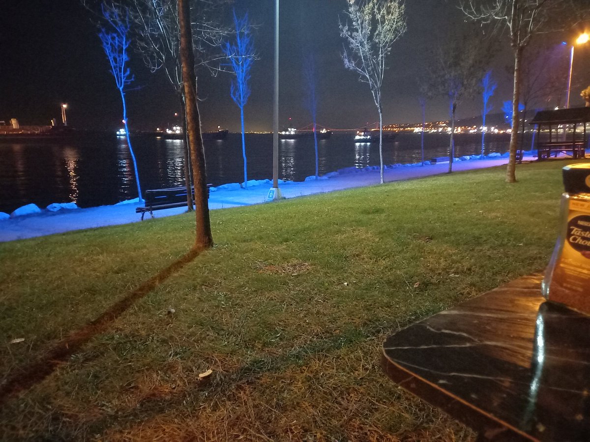 Manzara kahve ve huzur 🌹