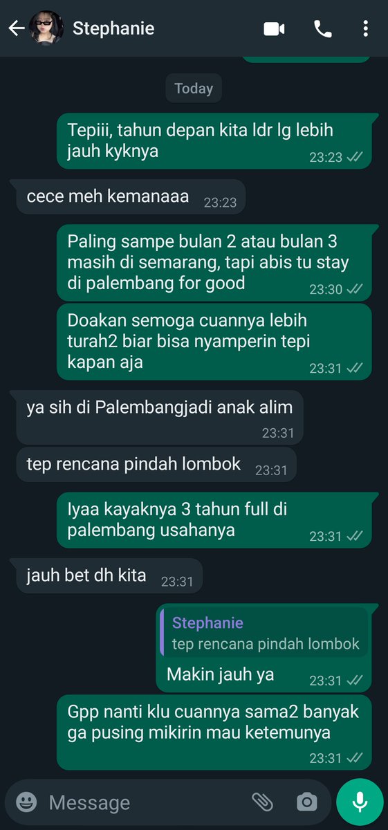 Saskiaugust's tweet photo. Feeling so blessed because i can met this girl
Stranger in club turns to be a sister
Sampe2 rencana yg belum pasti juga pamitannya ke dia dulu https://t.co/RH2fMf1tK3