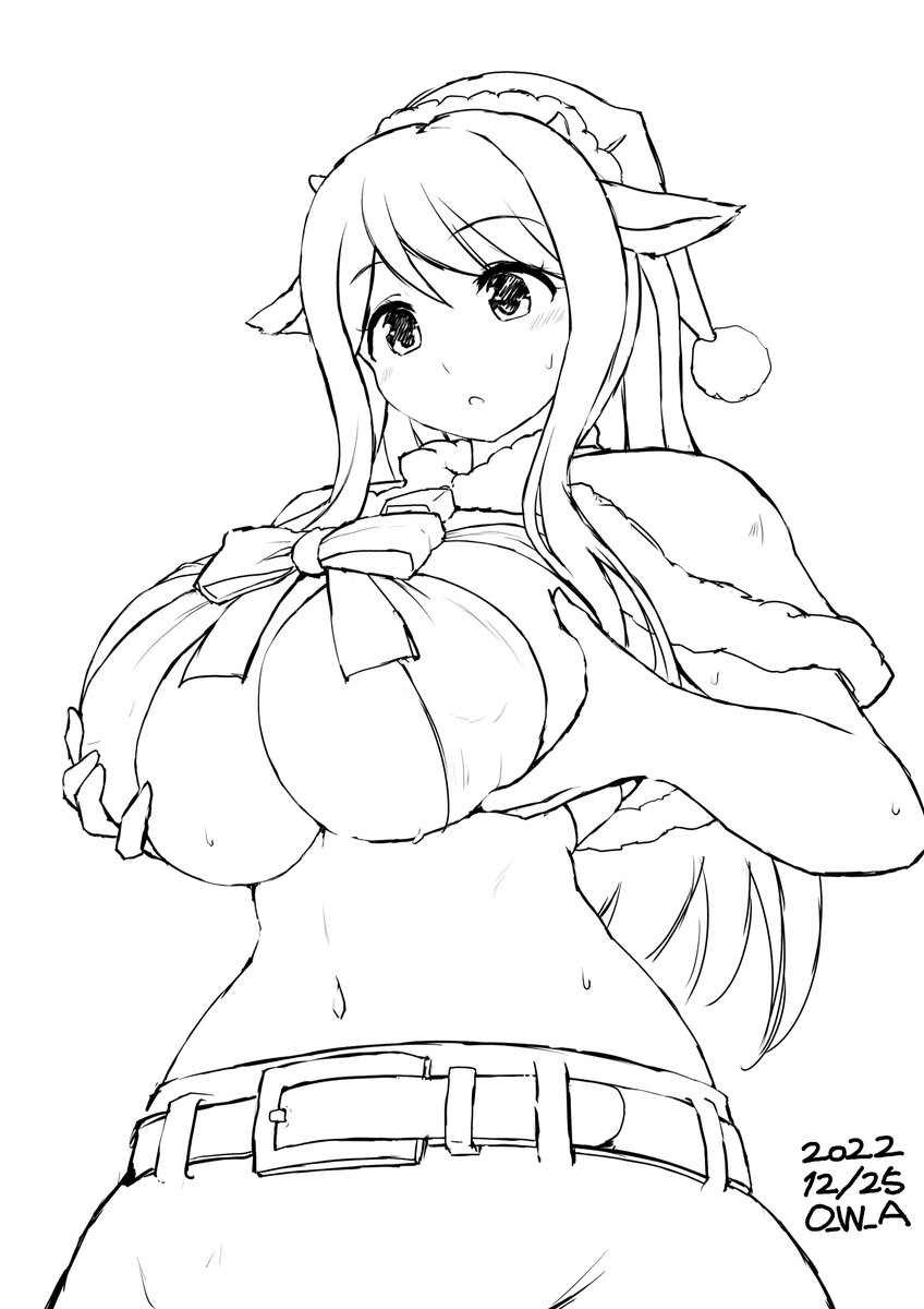 クリスマスらくがき 