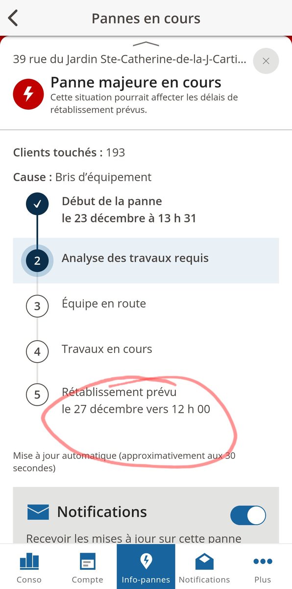 Francoisdignard's tweet photo. @JdeQuebec Hahahaha confiant.... Screenshot pris à l'instant même https://t.co/Q3lFDsMhdQ