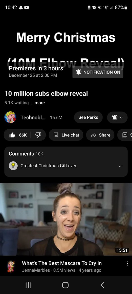 Little_Jingle's tweet image. The most fitting suggested video ever #technobladeneverdies #subscribetotechnoblade