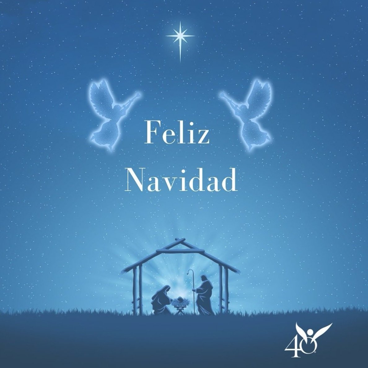 ¡Ha nacido el Salvador! 💙
40 Días por la Vida te desea ¡Feliz Navidad! Para ti y todos tus seres queridos