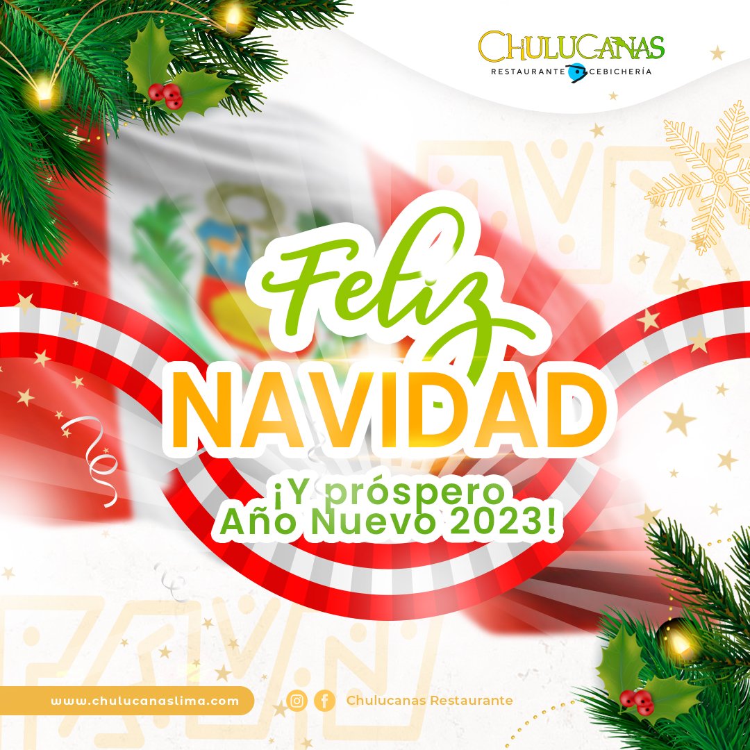 chulucanaslima's tweet photo. Que la llegada de la Navidad nos permita reflexionar sobre lo que hemos vivido estos últimos años y días, para mantenernos unidos como nación, y encontrar justicia y paz para todos.

Que el 2023 sea mejor para el Perú, tenemos que seguir avanzando, juntos. 

#FelizNavidad https://t.co/cLdSdvBNEP