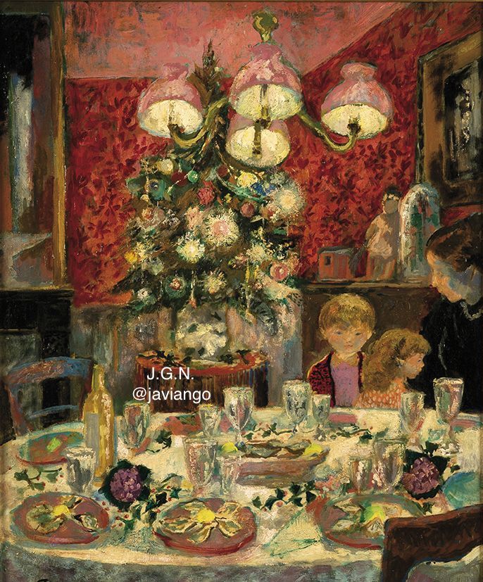 #Impressionism 
#ModernArt 
#GenrePainting
#InteriorPainting
#ChristmasPainting

#Painting #PaintingOfTheDay #ArtLovers #Art #Culture 
#ArtOfTheDay #OilOnCanvas #Paintings #ArtWork
#December #December2022 #javiango

©️#PaintingLovers
©️#TweetWithQuality

By JGN <a href="/javiango/">J.G.N.</a>
