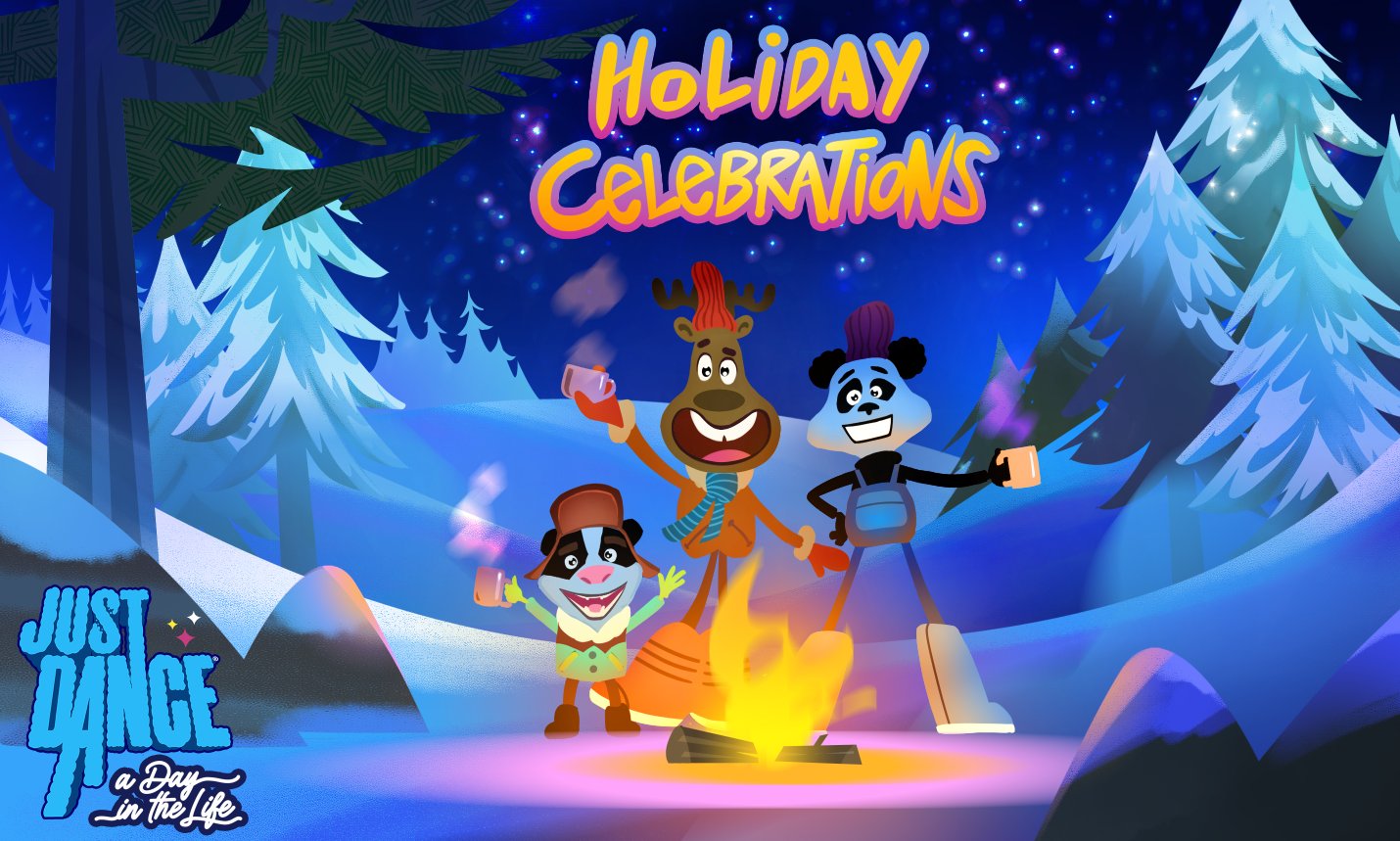 Just Dance 2023 Edition on Twitter "Each year, Panda, Rudolf and Brock