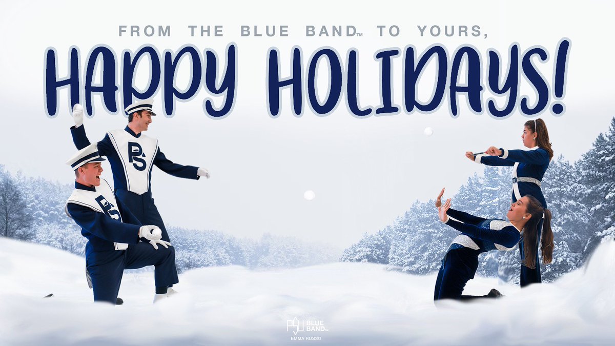 Happy Holidays from our #BlueBandFamily to yours 💙

#BlueBandHype #WeAre
