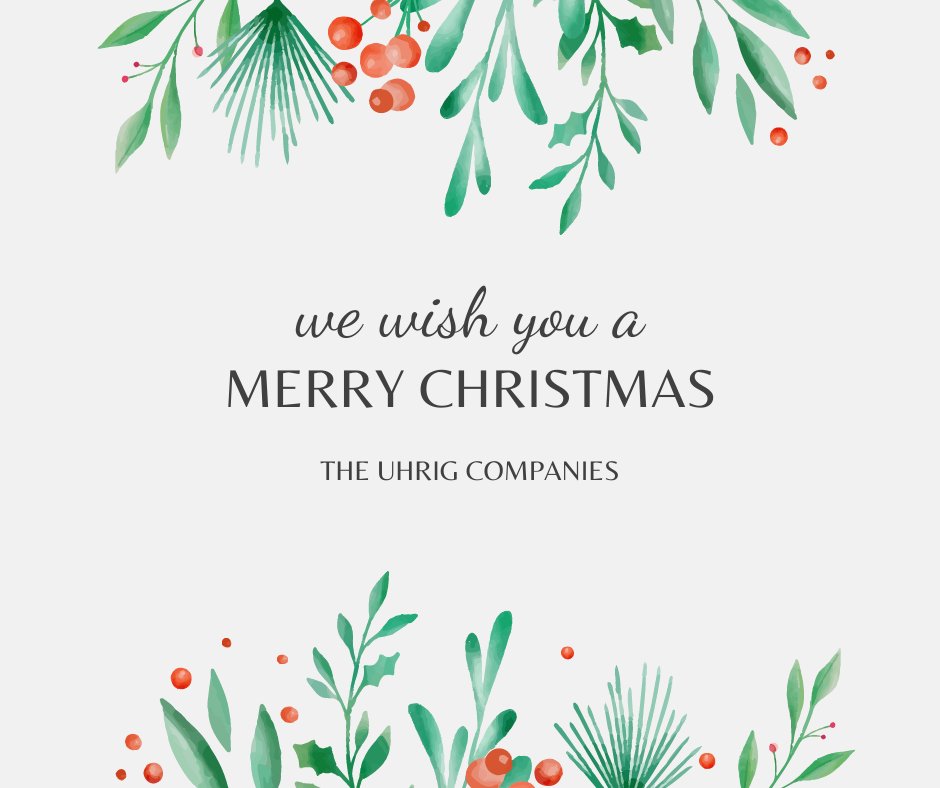 UhrigConstruct's tweet image. #UhrigConstruction #MerryChristmas