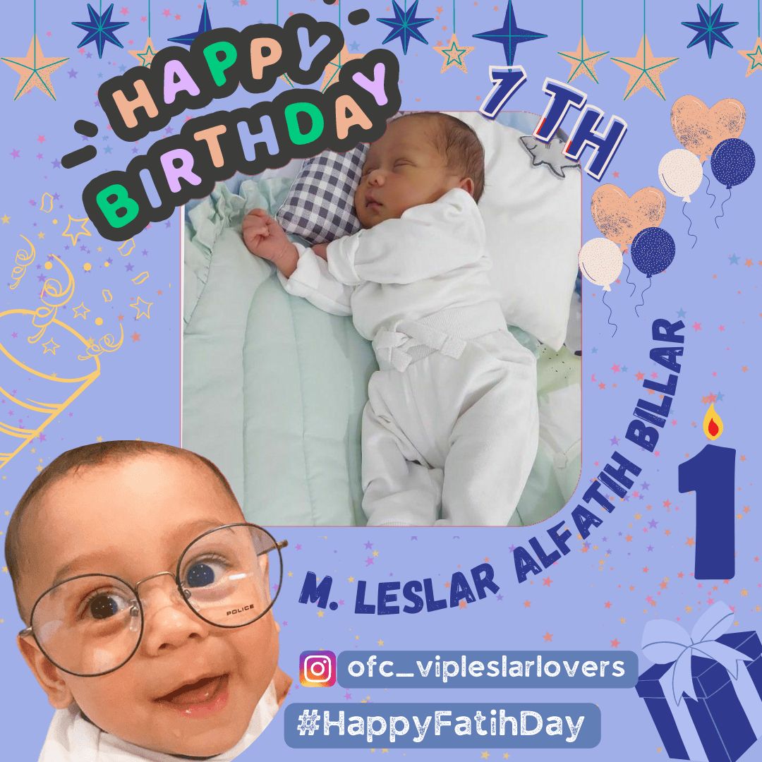 VIPLESLARLOVERS's tweet photo. Masyaallah barokallahu fii umrik nak🤍 LESLAR Al Fatih #HappyFatihDay https://t.co/TaBJeurPxn