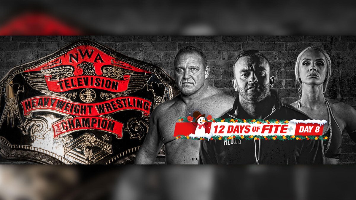 Triller_TV's tweet photo. TOMORROW๐จ๐
Day 8โฃ of the #12DaysofFITEPlus journey returns you to ATL and @nwa #HardTimes in January 2020.
One of the most exciting occurrences in wrestling history can be relived TOMORROW (12/26) at 8pm ET.
๐๐ผ https://t.co/kRjAAfkr5h https://t.co/ZfOVGnYqia