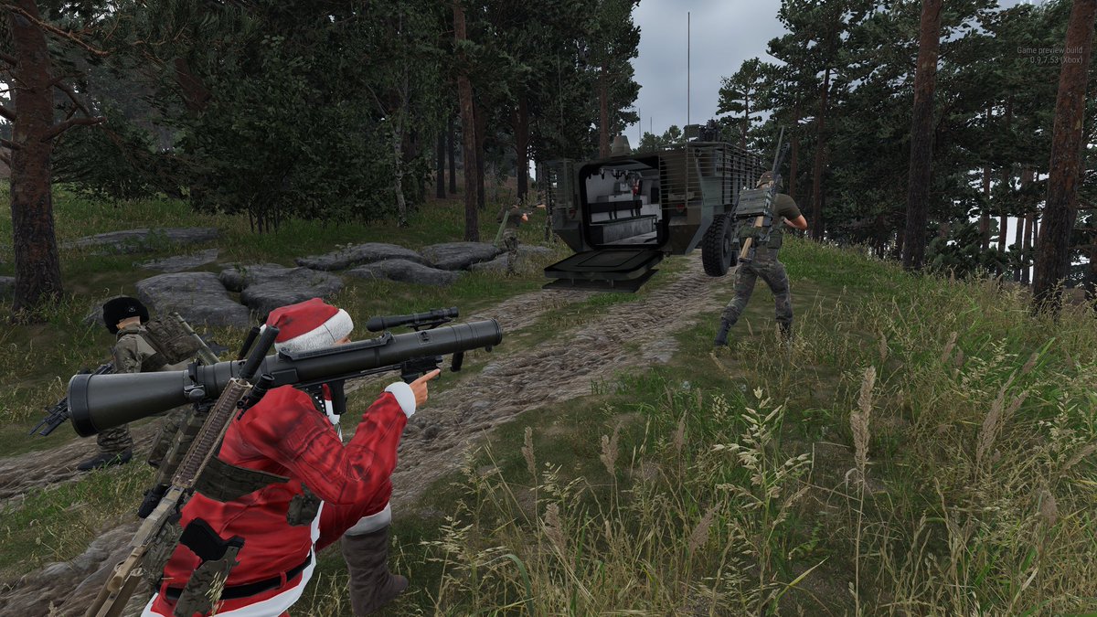 TF_VenomRRT's tweet photo. Santa is done checking twice... Turns out someones getting coal for christmas... #2oh2 #AirAssault #1stTAG #Goonies #Arma #ArmaReforger #RoadtoArma4 #StockingStuffers #inbound #xbox #Army #Milsim #Gaming https://t.co/ZxM72rLM0O