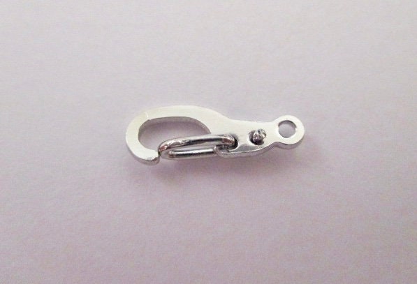 Clasps Silver Plated Self Closing Clasps Fermoirs Nickel Plated 14mm by 5mm Jewelry Findings Supplies Lot of 10 by BySupply tuppu.net/c5767d42 #bysupply #Etsy #SilverFindings