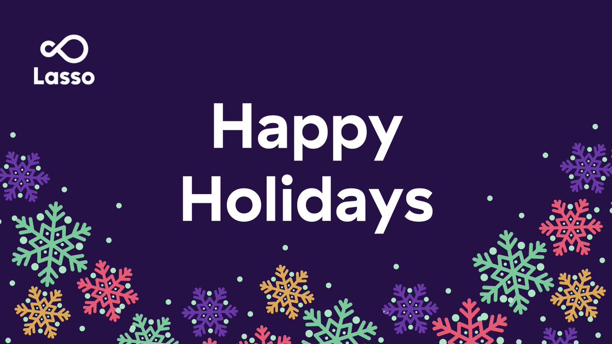 thelassoapp's tweet photo. Wishing everyone a safe and happy holiday! ❄️ https://t.co/W47g2AtWk3