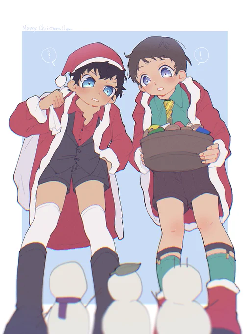 クリスマス衣装の末っ子ちゃん〜 