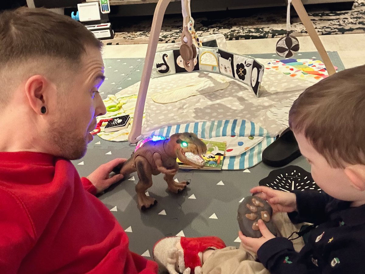 dantdm's tweet image. Happy Christmas Everyone, we’re playing with a remote control T-Rex 😅🎄🦖

Hope your day was filled with joy! 💙