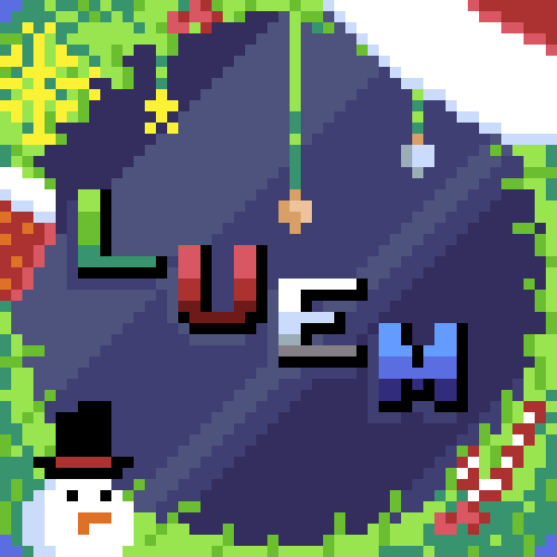 LUEM___'s tweet photo. Merry christmas for everyone! My logo for these days https://t.co/RxTL5ITxc7