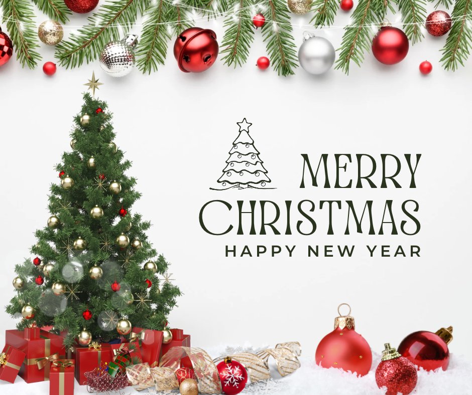 Merry Christmas and Happy New Year to all of our employees and customers! We wish you joy and peace in the upcoming year.
