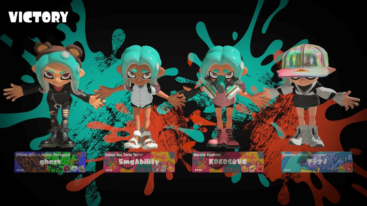 kohozuna's tweet photo. CALL US THE PITBULLS THE WAY WE BE MAULING THESE TODDLERS #Splatoon3 #NintendoSwitch https://t.co/EazNK8MVeX