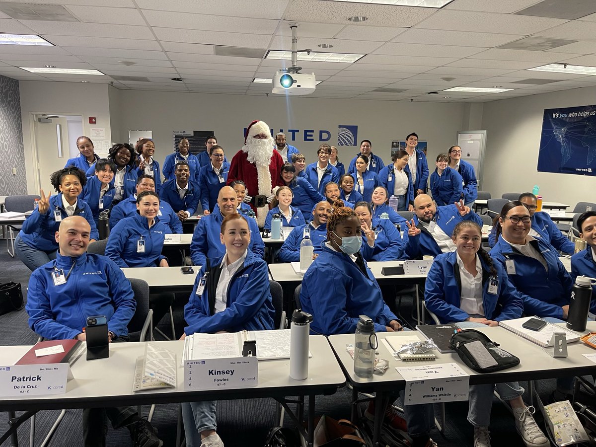 Happy Holidays everyone! A special thank you to our phenomenal Training team, who continues to provide the best training to our new hires, even on Christmas Day! Also, can’t forget about thanking Santa for stopping by the training center 😉 #bestteamever