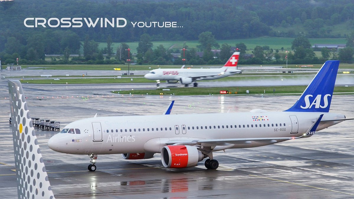 DockA Views... 
Airbus A320N 
Zurich Airport 23.05.2022
•
Video on #YOUTUBE
by #crosswind
•
#serog #sas #scandinavianairlines
#DockA #Planespotting #rainyspotting
#ZRH #ZurichAirport #AviationAction 
#SonyVegasPRO15 #aviation