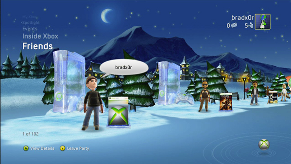 DrewHawk10's tweet photo. @majornelson So great!  But it's such a shame that there weren't any holiday themes added to this, especially considering how much people have longed for the holiday themes on the Xbox 360. https://t.co/JPDe692HN2