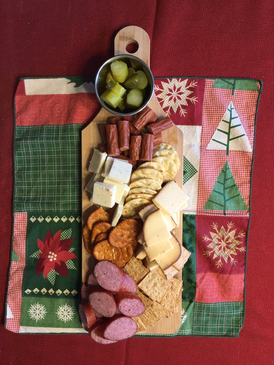 #MerryChristmas Twitterverse! Upped our #charcuterie game this year.