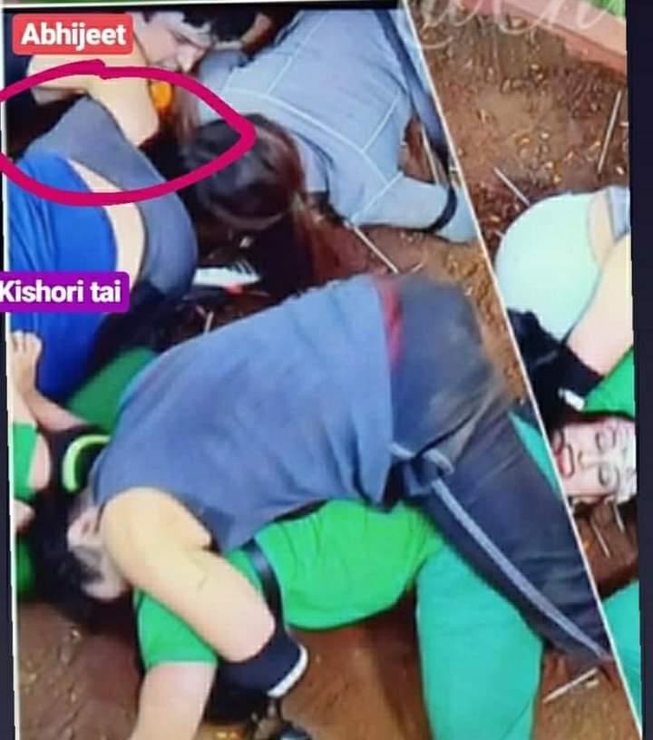 Reality of Aroh & Most double face & He also very  physically one during task very brutality .He chocked & Blocked Shiv neck very Badly.#ShivThakare #BigBoss16 . #BigBossmarathi