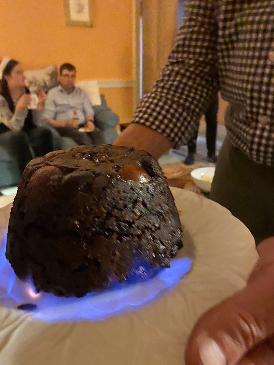 TheForagersKitc's tweet photo. Christmas Pudding from the Seaweed Kitchen @tidalrum  #laver #dulse @Fortnums candied fruits https://t.co/OhIvmf4Eda