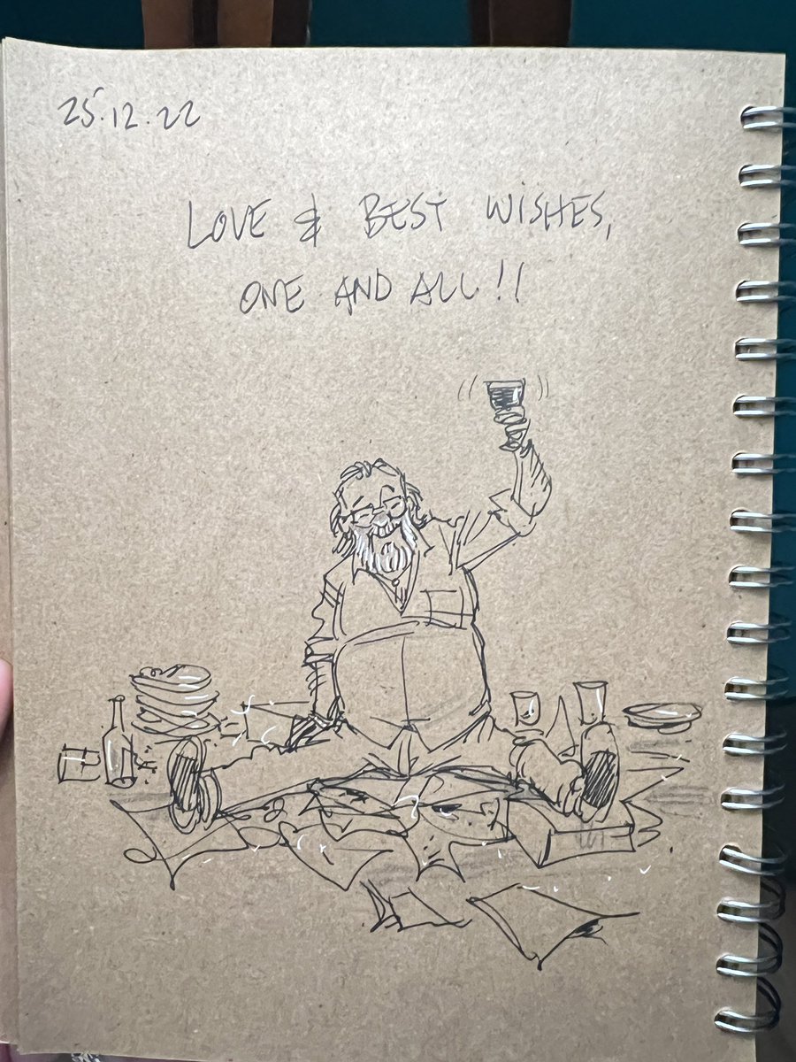 We made it! Hope yours was filled with love and laughter. #doodleaday #loveafterloss #widowerlife #makingmemories