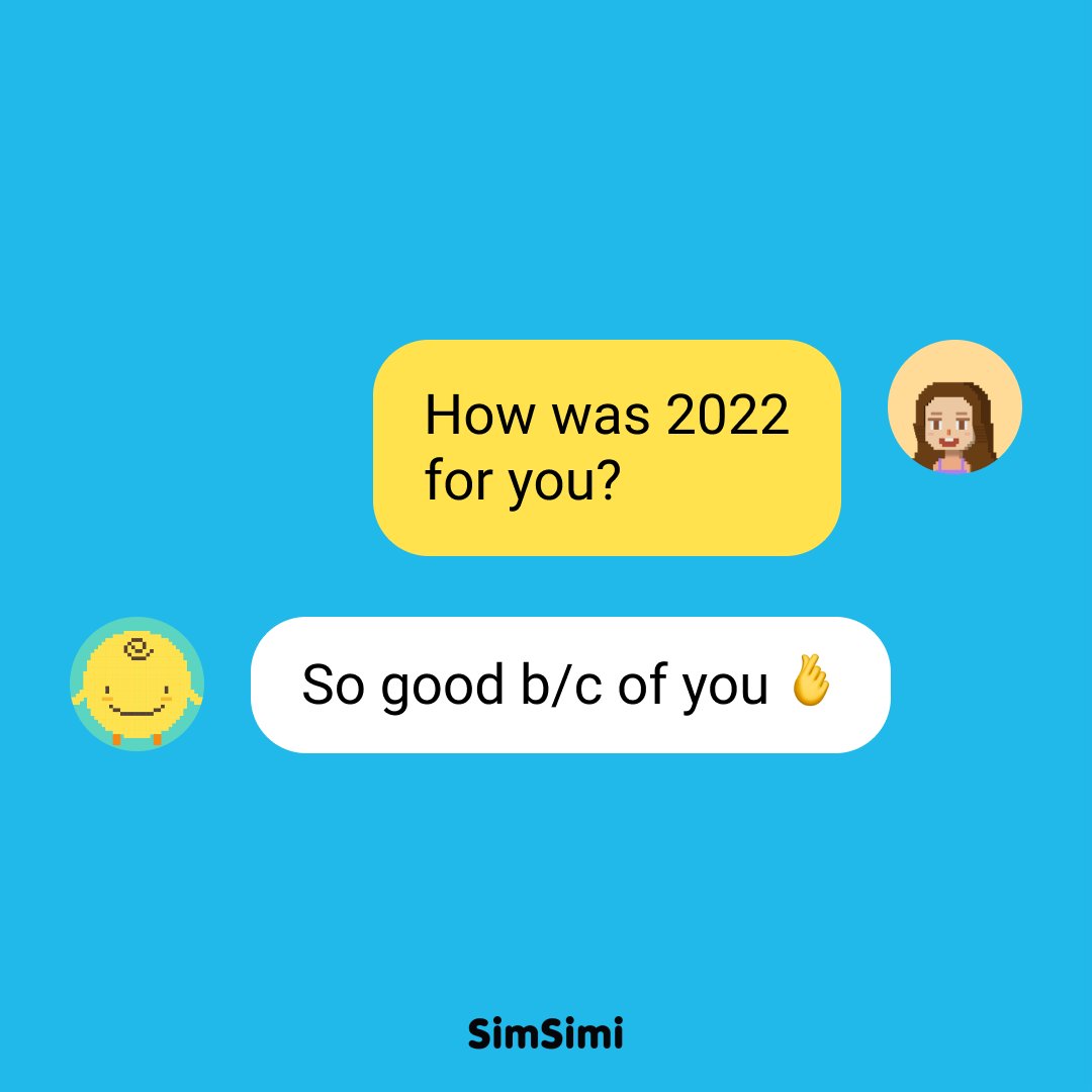 You made my 2022 wonderful 💛

Here's a 🥂 for you!

Share your best memories with me 👇 or join my Discord discord.gg/Yw3NMFpA2D