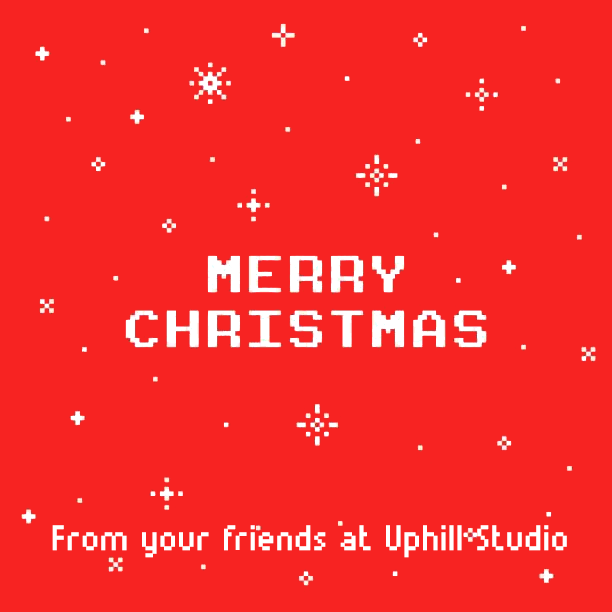 UphillStudio's tweet photo. Wishing everyone a Merry Christmas and Happy New Year! https://t.co/JOaxtVzZKy