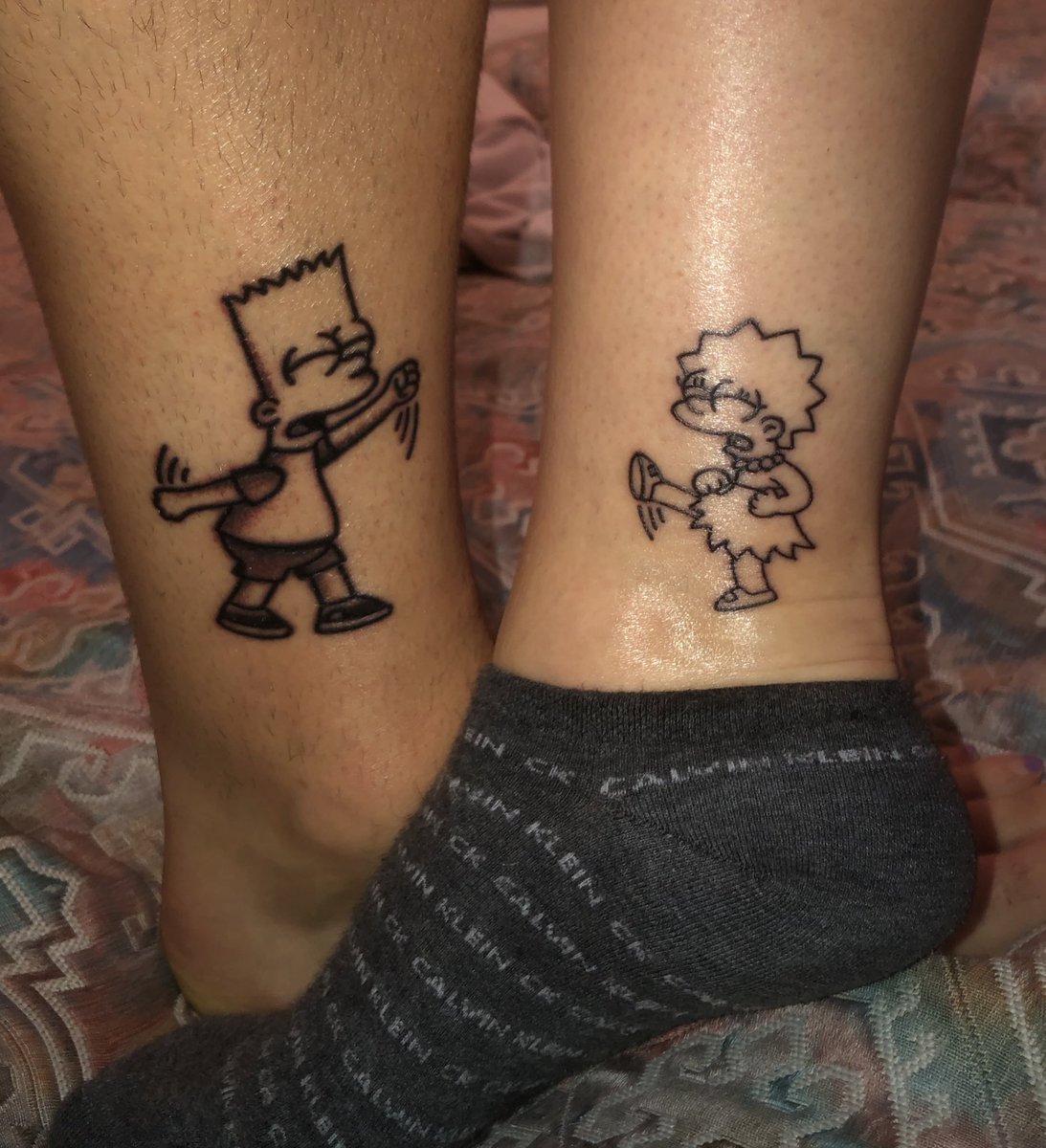 por fin <a href="/Bebidc15/">Beatriz Diaz</a> y yo tenemos el tatu de hermanos más bacano que se puede tener: