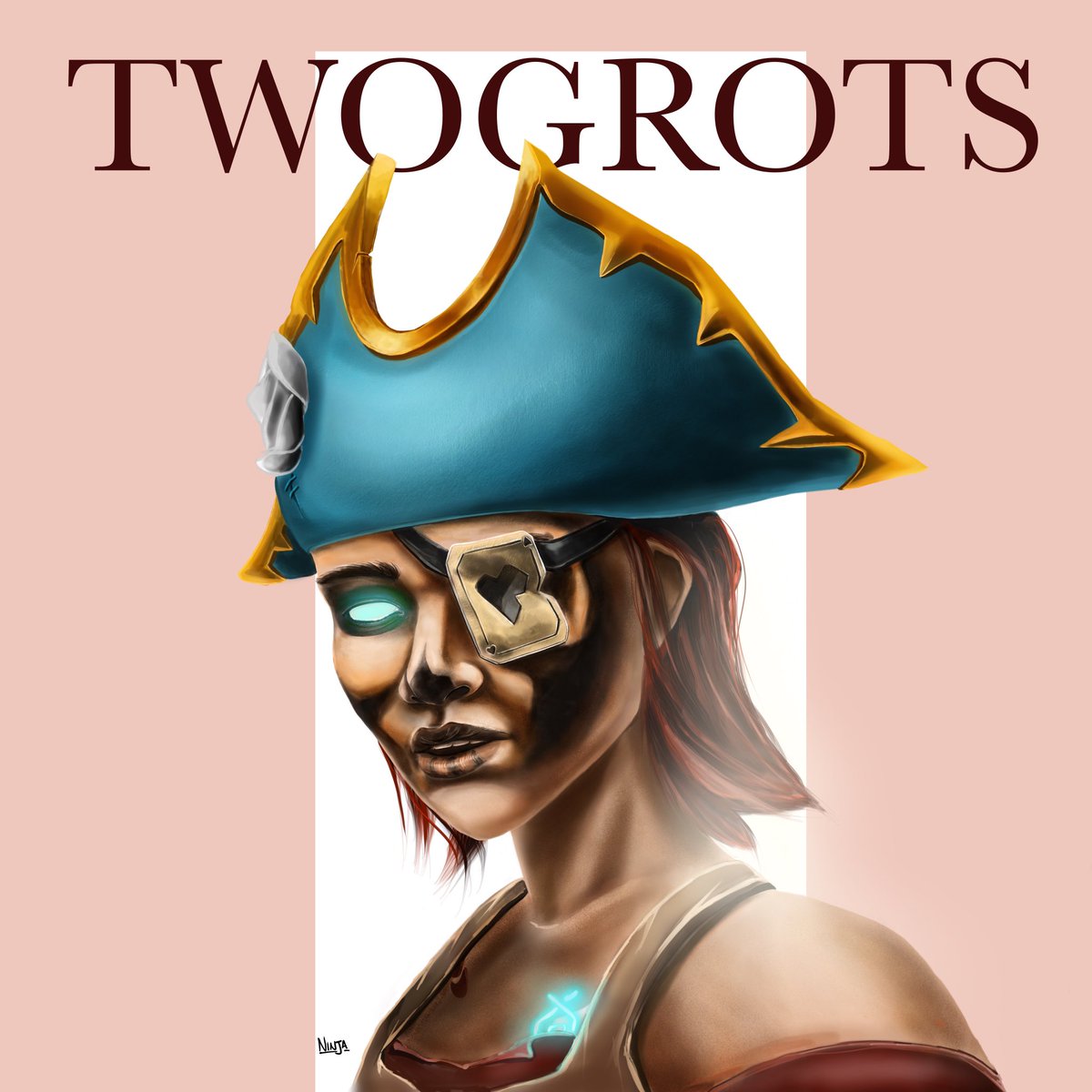 Gift number 4 go to <a href="/TwoGrots/">TwoGrots</a>!
Merry Christmas man. 🎄 ❤️ 
Let me know what you think 👇 
(In this week I’ll keep gifting portraits 👀)
<a href="/SeaOfThieves/">Sea of Thieves</a> <a href="/RareLtd/">Rare Ltd.</a>
#SeaOfThieves #art #Procreate #portrait