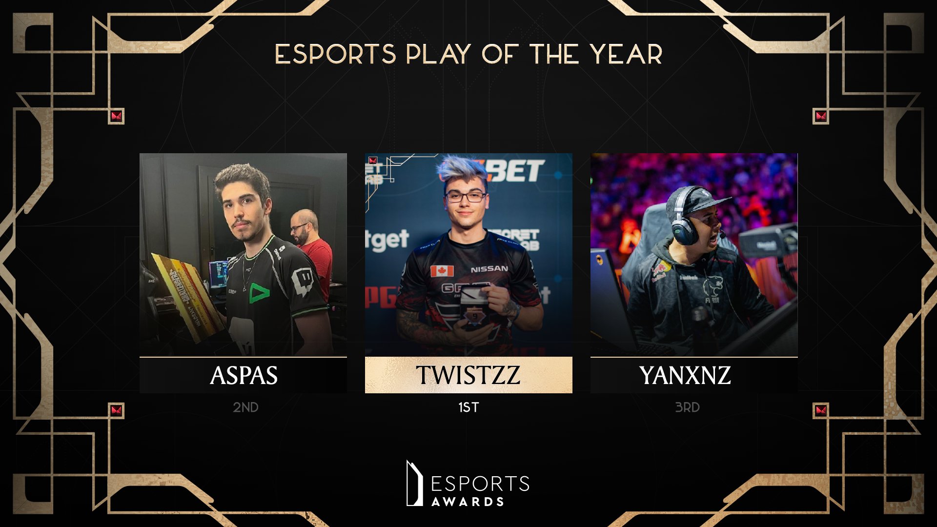Esports Awards on Twitter "The top 3 for the Esports Play of the Year are... Twistzz loud
