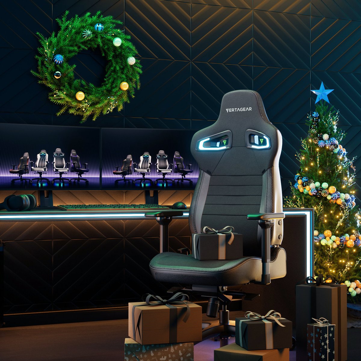 Vertagear's tweet photo. Happy holidays #teamverta fam! https://t.co/YUVuqsqDOY