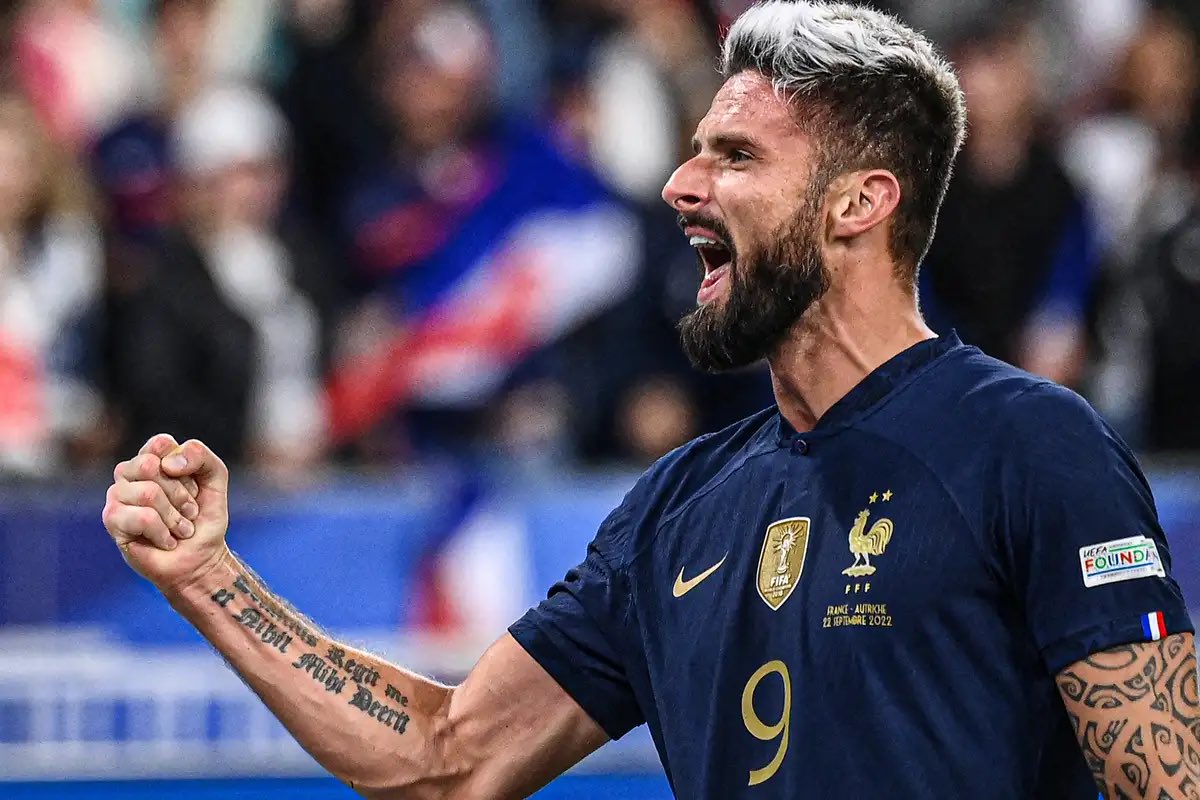 amari_imrane75's tweet photo. 📰 THREAD : Retour sur la formidable carrière internationale d’Olivier Giroud https://t.co/bx6coRHJhy