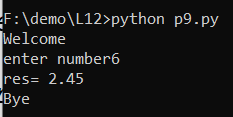 BhaktiAher6's tweet photo. Day 8 of #30DaysOfCode
✅Program for using Functions:
✔To read an integer its even or odd try with single except

✔Division of two numbers using try with default except
✔Division of two numbers using Raise keyword 
✔To read a number and print the square root https://t.co/s3KGxDFLLN
