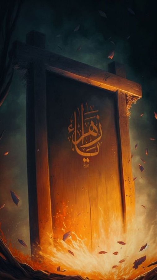 StfRizvi's tweet photo. We Will Never Forget The Burning Door
YA FATIMA ZAHRA s.a
#ایامِ_سیدهؑ
'The Truthful Lady'
'Daughter Of Prophet'
#ladyoflight https://t.co/V5PQcJXvs7
