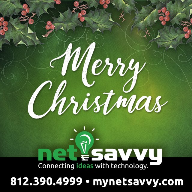 Merry Christmas and Happy Holidays to you from NetSavvy! 

#merrychristmas