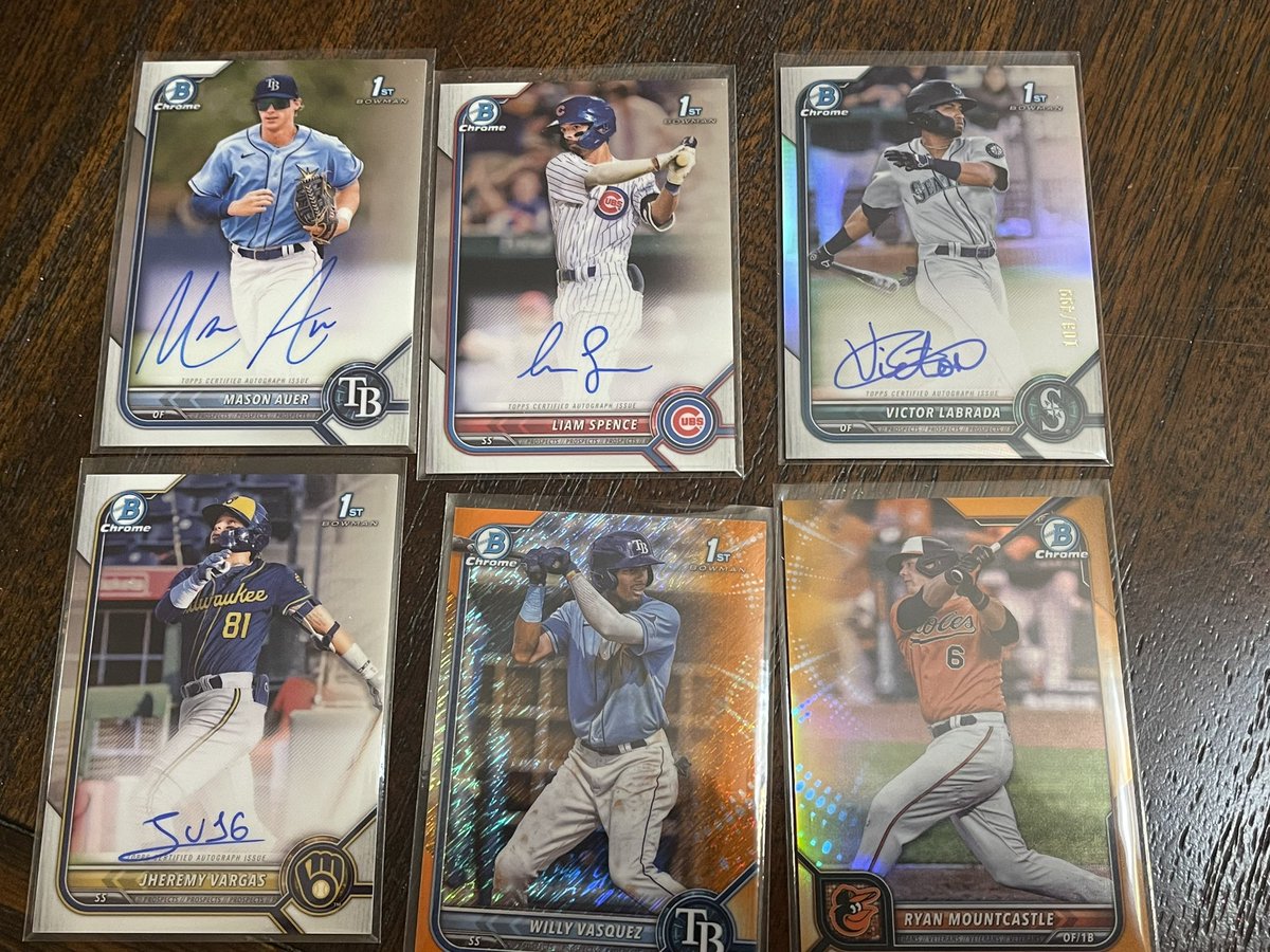 ToppsNft's tweet image. YIKES!! If need a reminder why not dump $650 on a couple of Boxes of #bowman. Your be better off ripping 8 boxes of heritage high number. Can’t keep selling stuff like this @Topps and expect people to keep paying these prices. #thehobby #whodoyoucollect